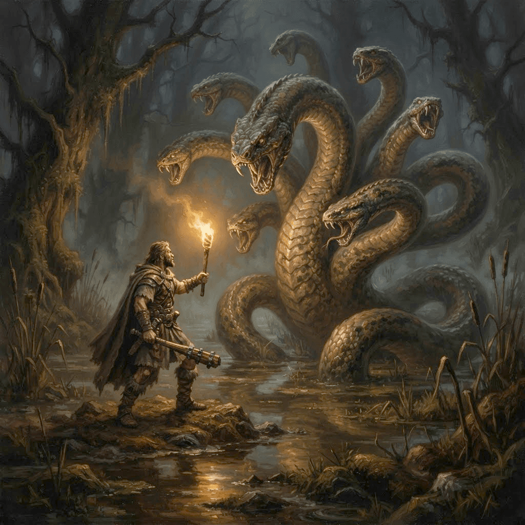 Herakles en de Hydra
