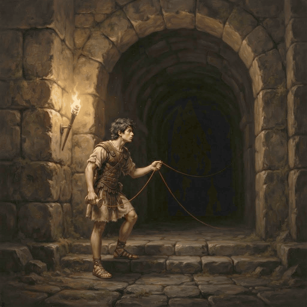 Theseus en de draad