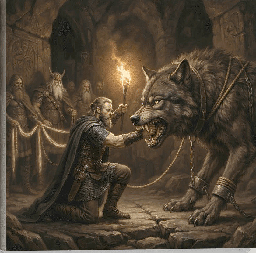 Tyr en de wolf
