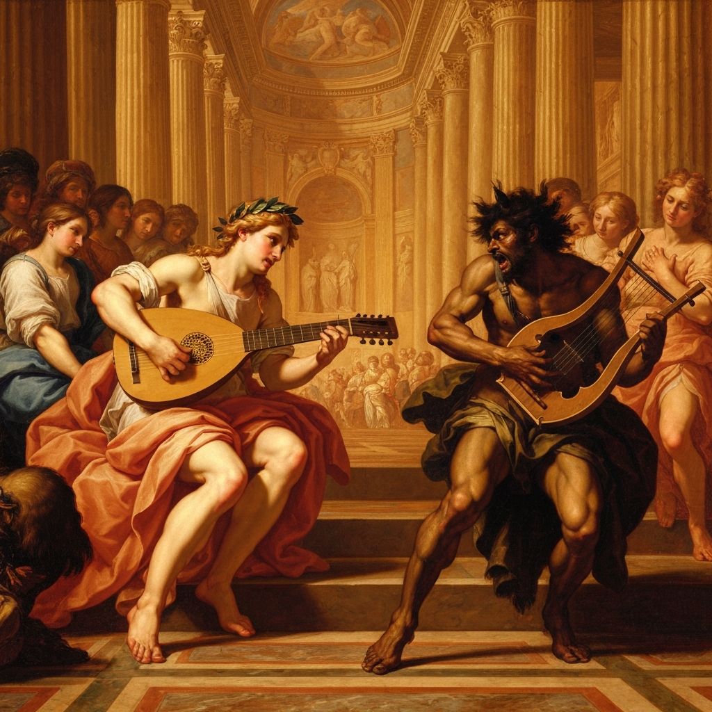 Apollo en Marsyas